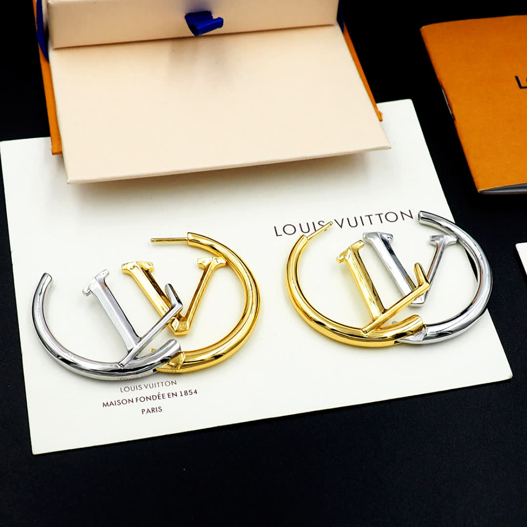 Louis Vuitton Puzzle Earrings